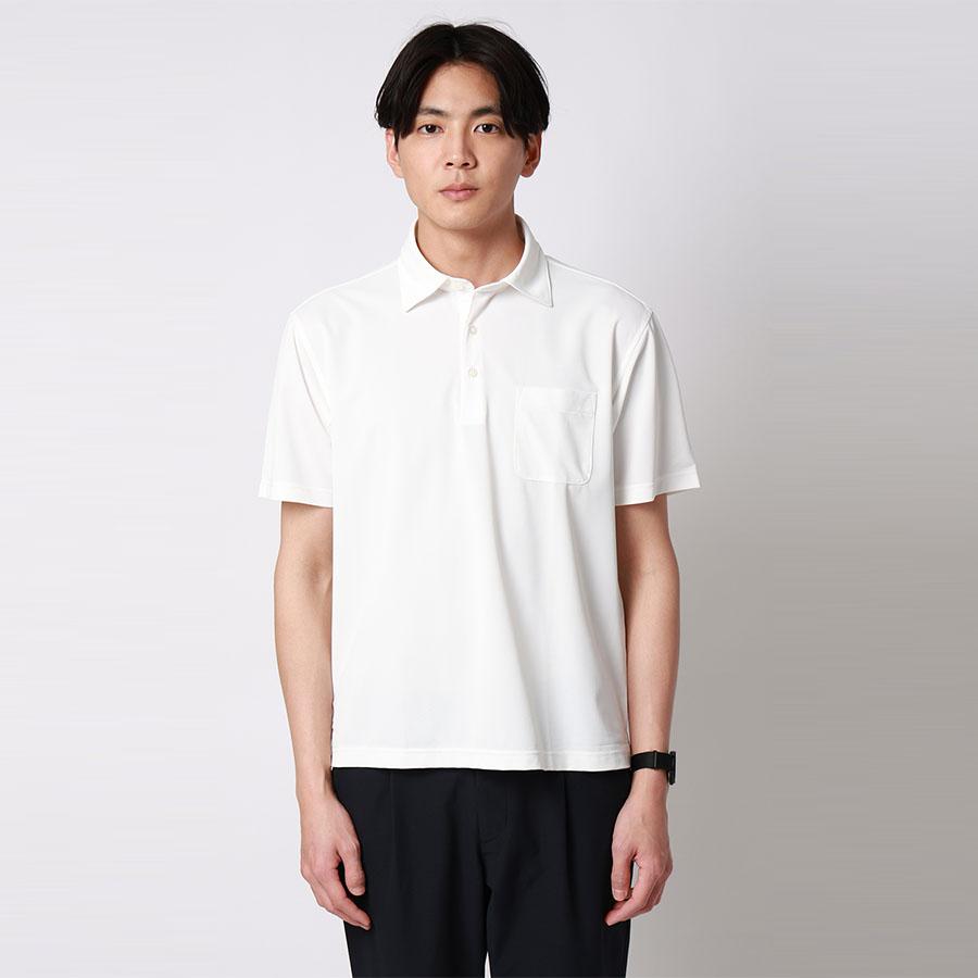 AOYAMA 【洋服の青山】冷たいポロシャツ【涼】半袖 メンズ 盛夏