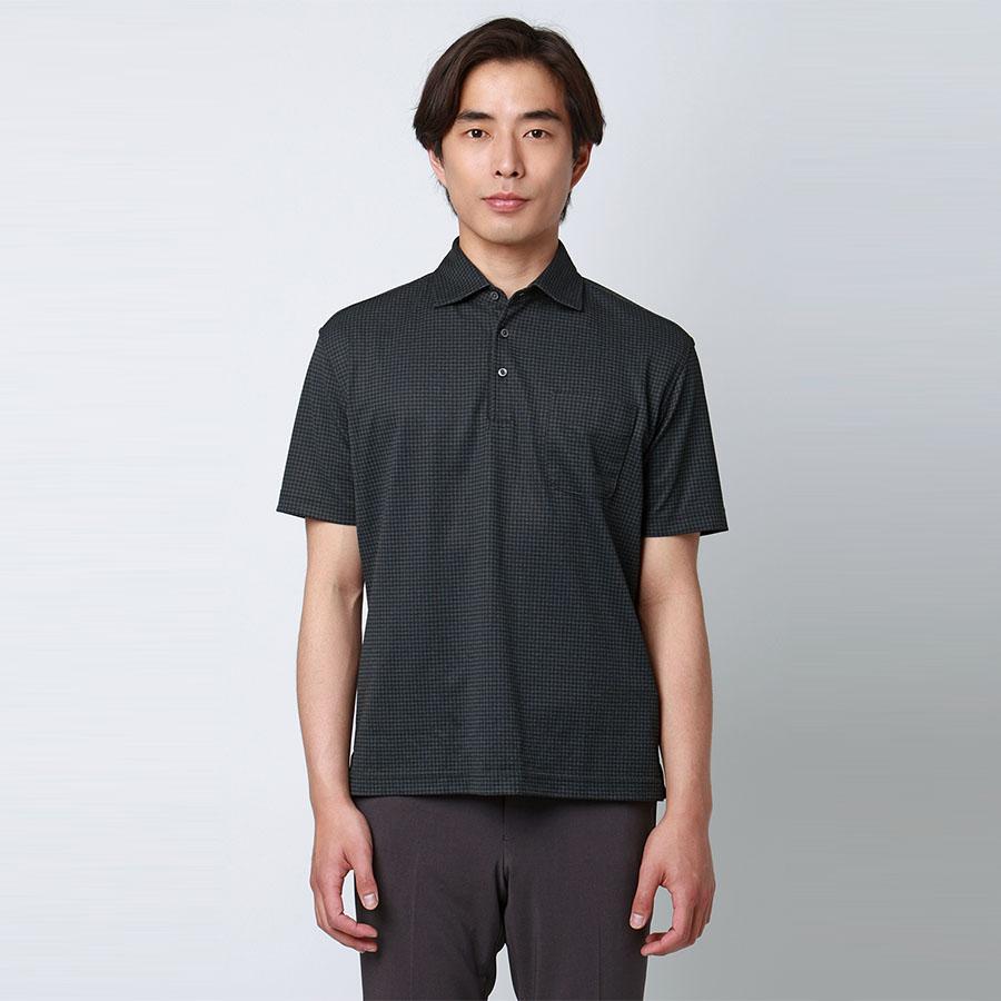 AOYAMA 【洋服の青山】冷たい ビズポロ ポロシャツ メンズ 半袖 春夏