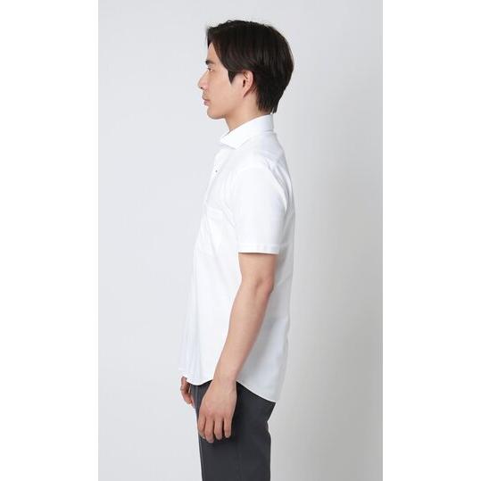 AOYAMA 【洋服の青山】サラッとポロシャツ 前開き 半袖 メンズ