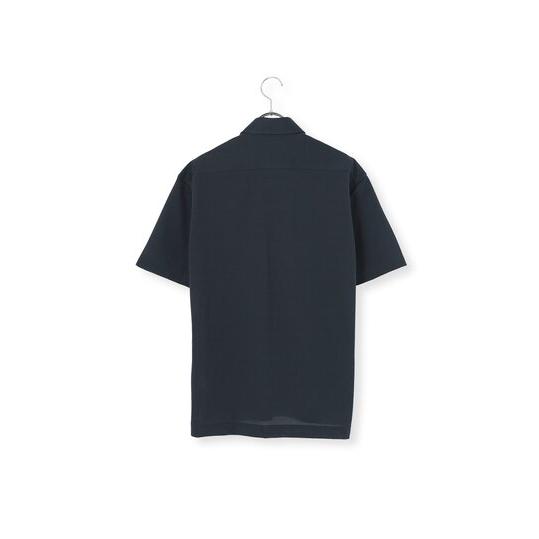 AOYAMA 【洋服の青山】サラッとポロシャツ メンズ 半袖 ネイビー 紺