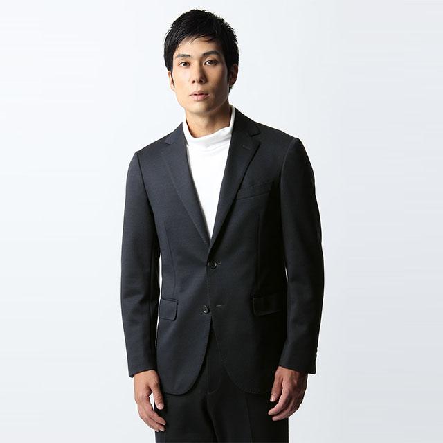 AOYAMA 【洋服の青山】ニット ジャケット メンズ スリム 秋冬用