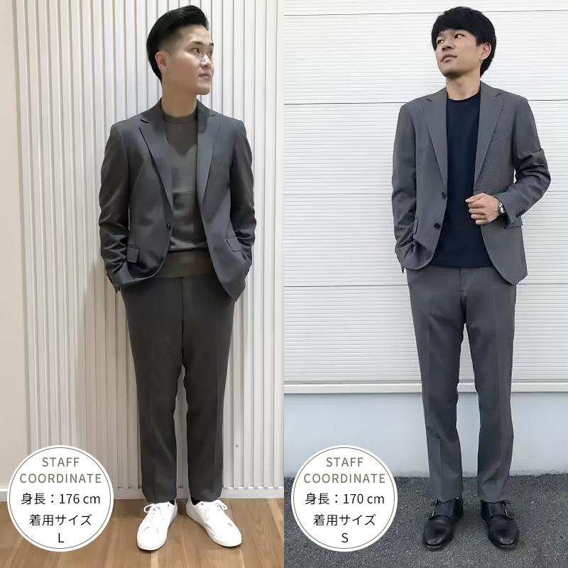 AOYAMA 【洋服の青山】ジャケット メンズ 秋冬用 グレー 無地 2 AOYAMA 【洋服の青山】ジャケット メンズ 秋冬用 グレー 無地 2