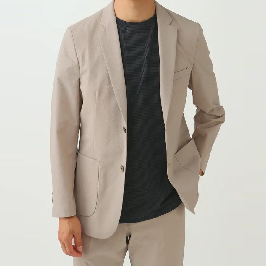 AOYAMA 【洋服の青山】セットアップ可 ジャケット メンズ スリム 春夏