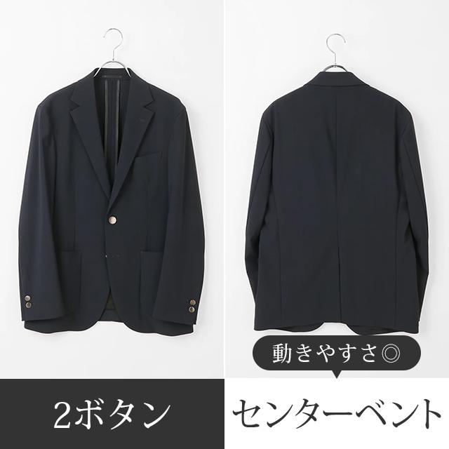 AOYAMA 【洋服の青山】ブレザー メンズ 春夏用 ネイビー 紺 洗える
