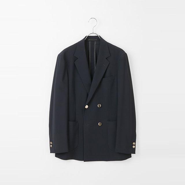 【美品】 PLST 紺ブレ　洗濯可　ダブルブレストテーラードジャケット PLST(プラステ)公式 | ダブルブレストジャケット