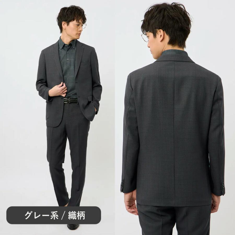 【ゆったりサイズ✨】V12 メンズ フルジップジャケット XL グレー AOYAMA 【洋服の青山】乾燥機対応 ジャケット メンズ 春夏 グレー 灰色