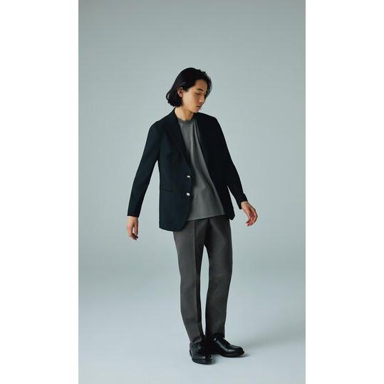 AOYAMA 【洋服の青山】縦横ストレッチ 洗える メタルボタンブレザー