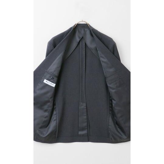 AOYAMA 【洋服の青山】春夏 ネイビー系 スタイリッシュジャケット