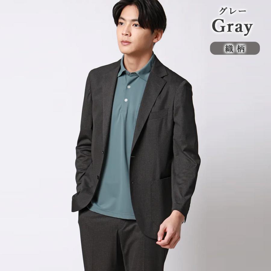 AOYAMA 【洋服の青山】テーラードジャケット メンズ 春夏 グレー 灰色