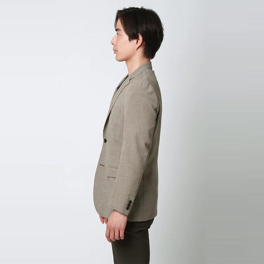 AOYAMA 【洋服の青山】涼しい シャンブレージャケット スタイリッシュ