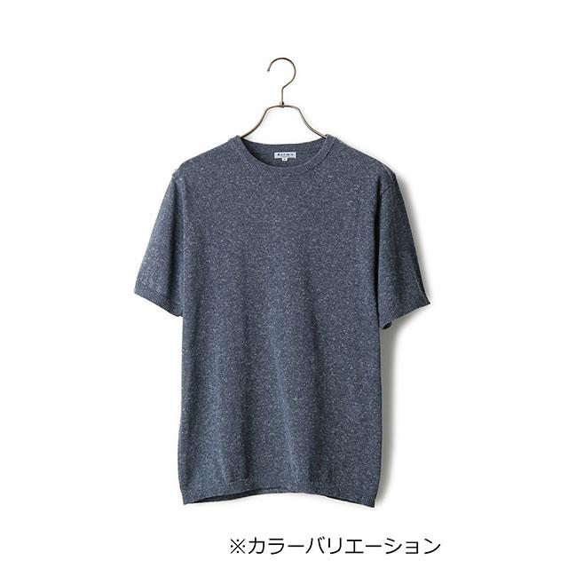 【洋服の青山】クルーネックニット メンズ 春夏 半袖 グリーン 緑 ハンドウォッシュ 手洗い 清涼感 インナー ビジネス カジュアル 大きいサイズ ACTIBIZ｜y-aoyama｜08