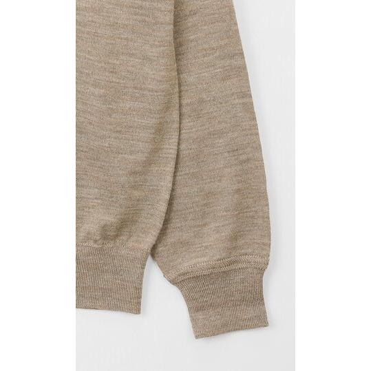 AOYAMA 【洋服の青山】毛玉になりにくい ウール100% Vネックセーター