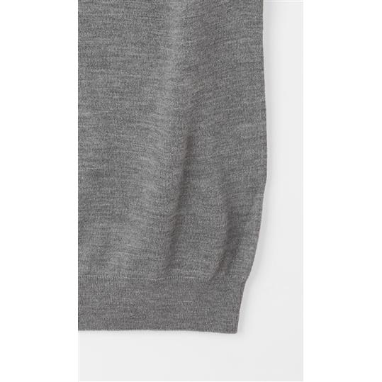 AOYAMA 【洋服の青山】メンズ ベスト Vネック グレー 無地 AOYAMA 【洋服の青山】メンズ ベスト Vネック グレー 無地