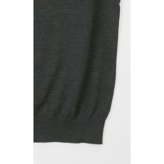 AOYAMA 【洋服の青山】毛玉になりにくい ウール100% Vネックニット 