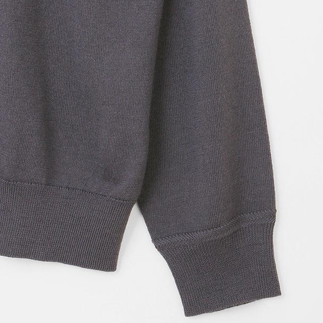 AOYAMA 【洋服の青山】洗える ニット メンズ 秋冬用 グレー 灰色