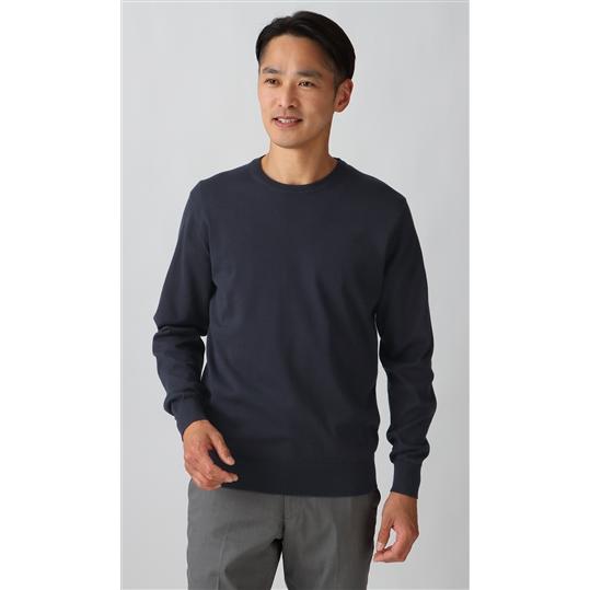 AOYAMA 【洋服の青山】ニットプルオーバー 春夏 秋冬 オールシーズン