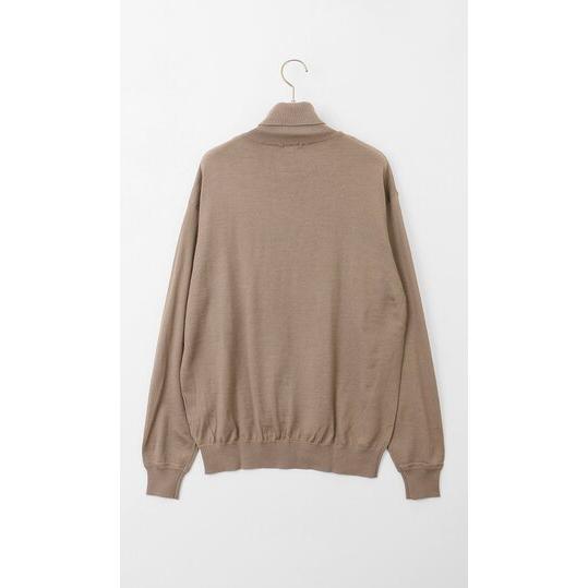 AOYAMA 【洋服の青山】毛玉になりにくい ウール100% タートルネック