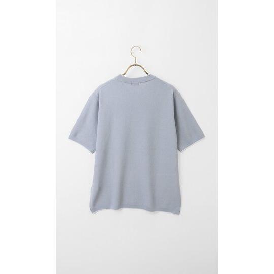 AOYAMA 【洋服の青山】鹿の子編み サマーニット 洗える 半袖 メンズ 春