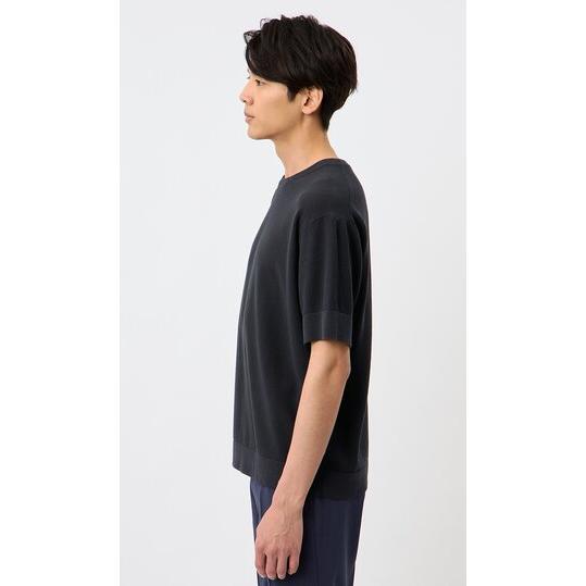 AOYAMA 【洋服の青山】洗濯機で洗える ニット Tシャツ メンズ 春夏