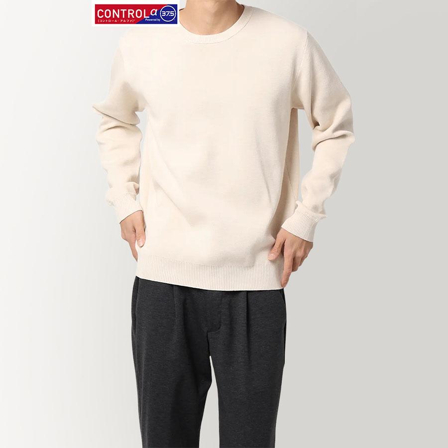 AOYAMA 【洋服の青山】クルーネック ニット セーター メンズ 春夏秋冬