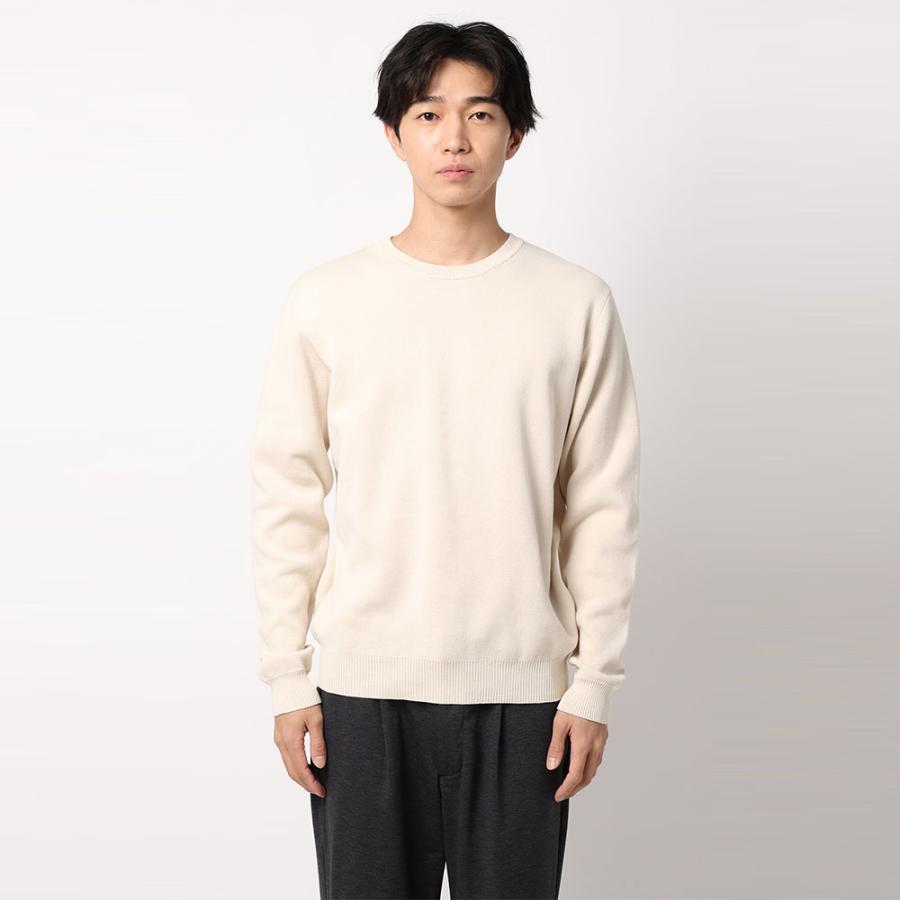 AOYAMA 【洋服の青山】クルーネック ニット セーター メンズ 春夏秋冬