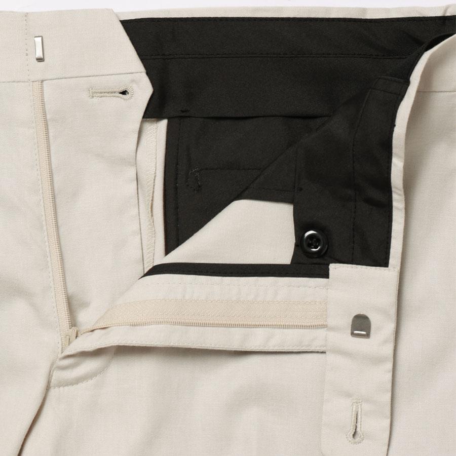 AOYAMA 【洋服の青山】S〜5L スラックス メンズ スリム 春夏 ベージュ