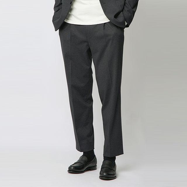 今期新品ライクストレッチスラックス&ジャケット　セットアップ36 グレー AOYAMA 【洋服の青山】裾上げ済み ルーズフィットスラックス 秋冬