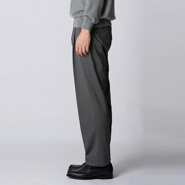 AOYAMA 【洋服の青山】裾上げ済み ルーズフィットスラックス メンズ