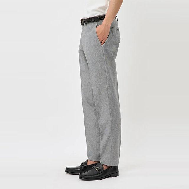AOYAMA 【洋服の青山】裾上げ済み スラックス メンズ スリム 春夏