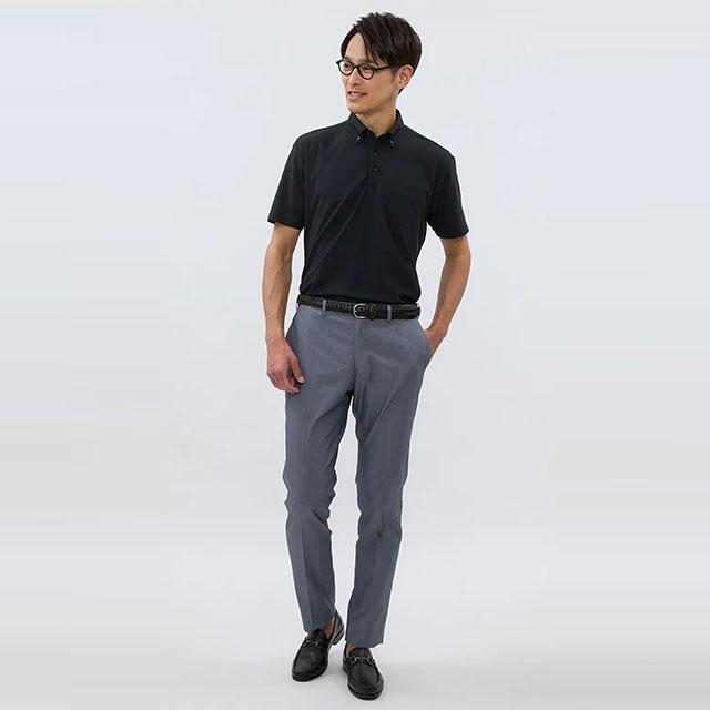 AOYAMA 【洋服の青山】すぐ乾く スラックス メンズ 春夏 オール