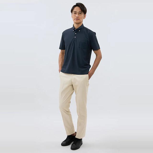 AOYAMA 【洋服の青山】スラックス メンズ ベージュ 春夏 ビジネス