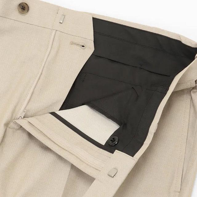 AOYAMA 【洋服の青山】スラックス メンズ ベージュ 春夏 ビジネス