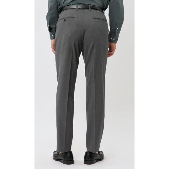 AOYAMA 【洋服の青山】乾燥機対応 スラックス メンズ スリム 春夏用