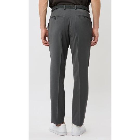 AOYAMA 【洋服の青山】乾燥機対応 スラックス メンズ スリム 春夏用