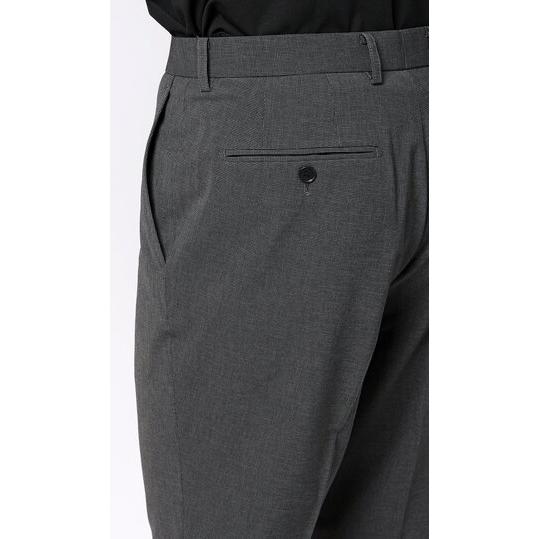 AOYAMA 【洋服の青山】ドライタッチ スラックス メンズ スリム 春夏