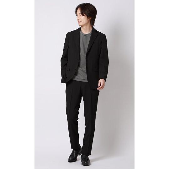 AOYAMA 【洋服の青山】乾燥機OK スラックス メンズ スリム 春夏
