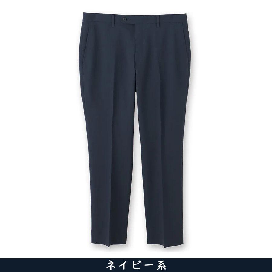 新品未使用INCOTEXウールツイル、ダークネイビー、ノープリーツTag48 AOYAMA 【洋服の青山】裾上げ済み 涼しい スラックス スタイリッシュ