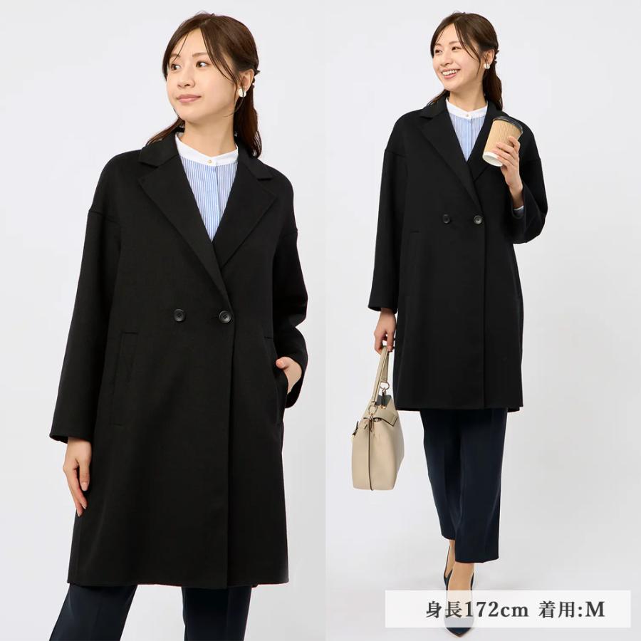 AOYAMA 【洋服の青山】軽くて暖かい リバーコート チェスターコート