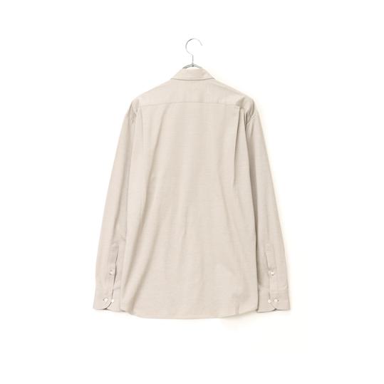 AOYAMA 【洋服の青山】 ベージュ系 ニット シャツ メンズ ボタンダウン 