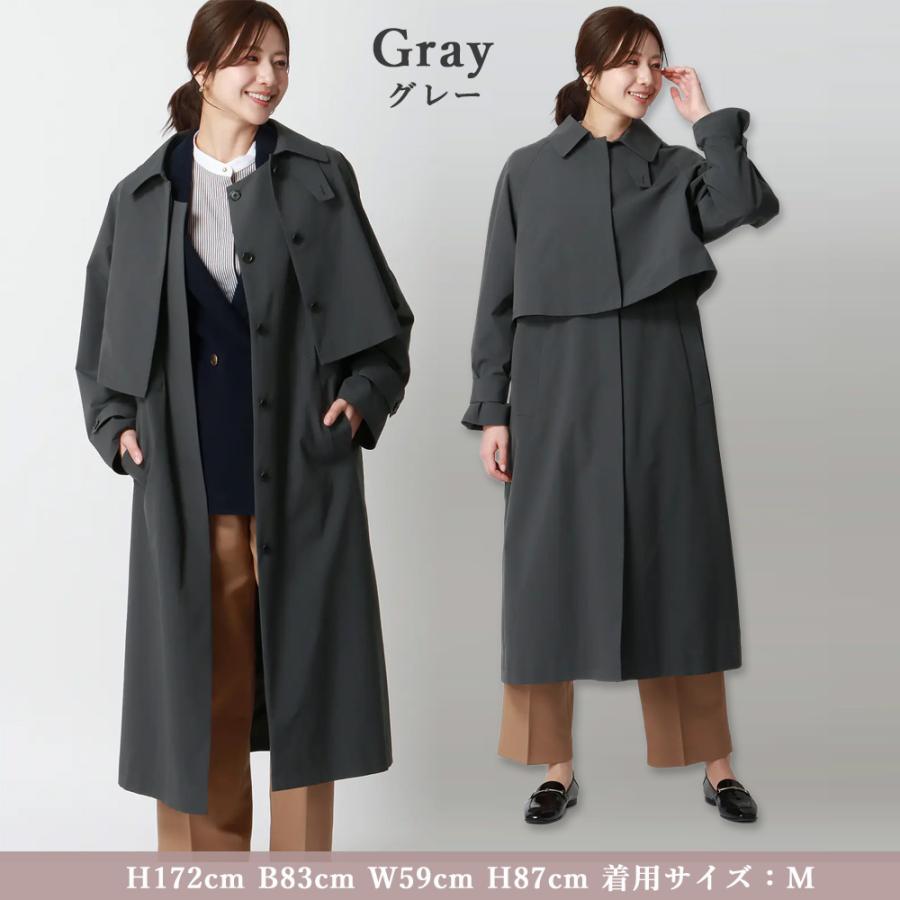 AOYAMA 【洋服の青山】秋冬 グレー系 マルチウェイコート トレンチ