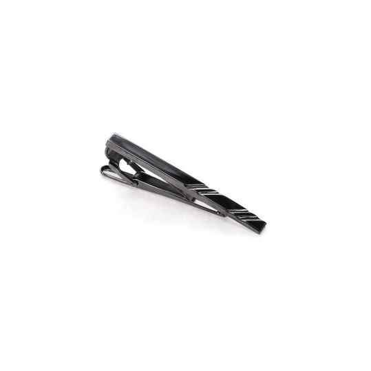 AOYAMA 【洋服の青山】ネクタイピン ブラック系 タイバー 全長:約5.8cm