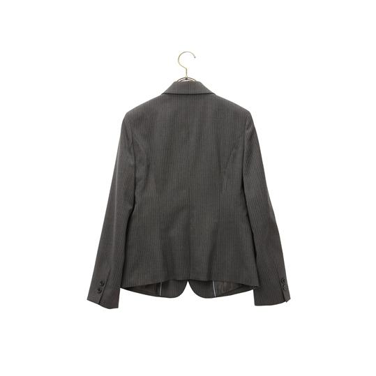 オールシーズン用 グレー系 1ボタンテーラードジャケット セット着用可 Anchor Woman Person S 洋服の青山plus 通販 Paypayモール