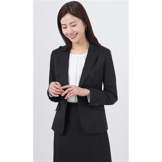 AOYAMA 【洋服の青山】レディース オールシーズン ネイビー系 1ボタン