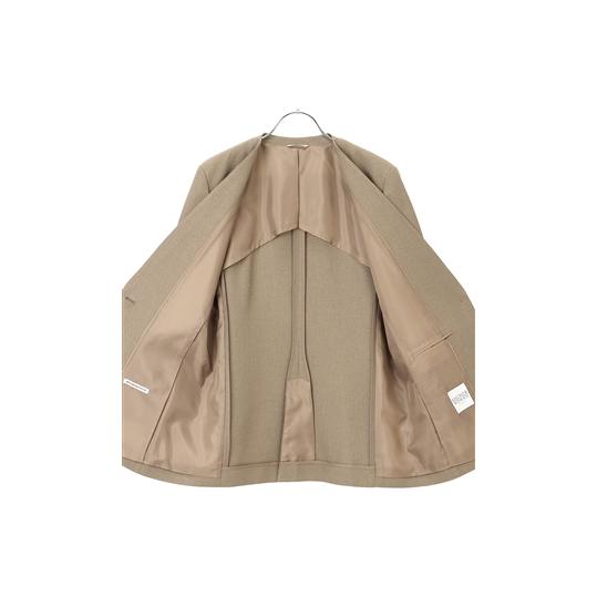 AOYAMA 【洋服の青山】1ボタンVカラーロングジャケット オールシーズン