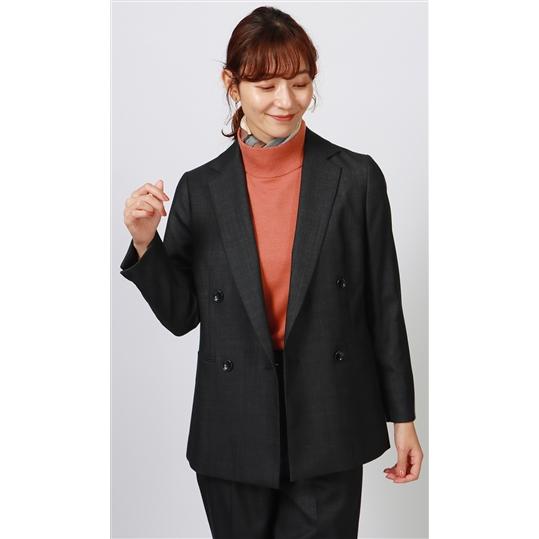 使用感少なめ！洋服の青山× ANCHOR WOMANダブルテーラードパンツスーツ aj235046-c.jpg