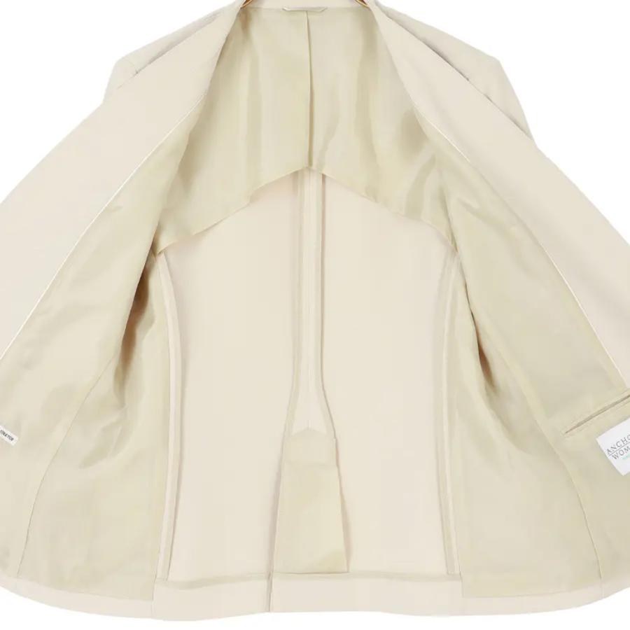 AOYAMA 【洋服の青山】セットアップ可 動きやすい ノーカラー
