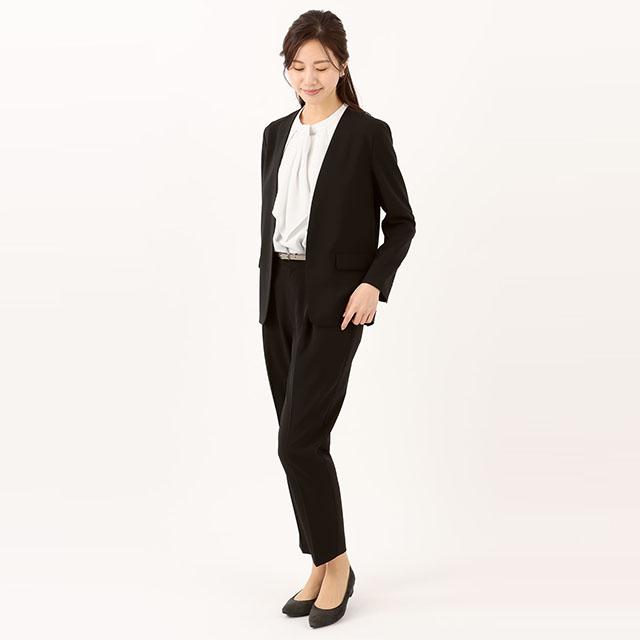 AOYAMA 【洋服の青山】 セットアップ可 フロントホック Vカラー AOYAMA 【洋服の青山】 セットアップ可 フロントホック Vカラー