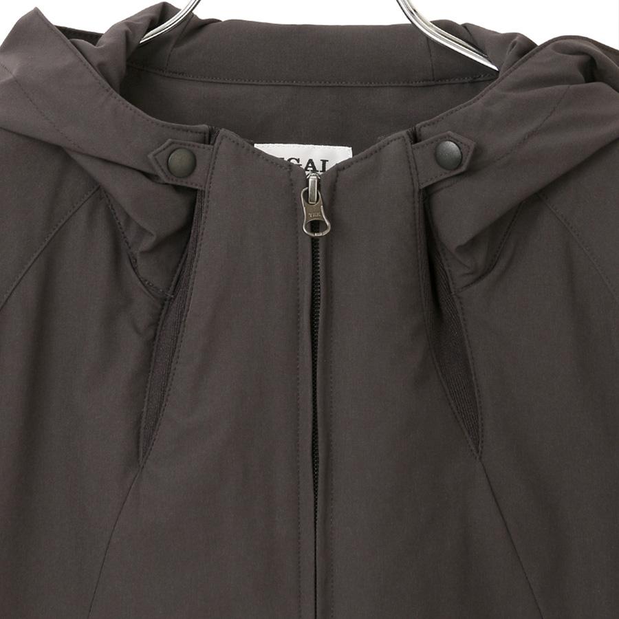 AOYAMA 【洋服の青山】パーカー メンズ 長袖 無地 黒 ブラック ダブル