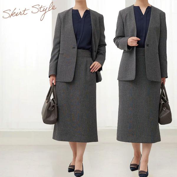 AOYAMA 【洋服の青山】ジャケット レディース オールシーズン グレー