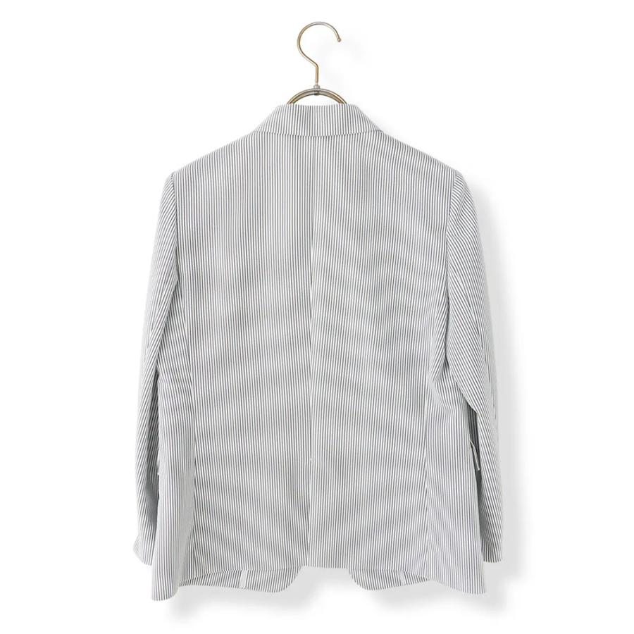 AOYAMA 【洋服の青山】接触冷感 ジャケット 夏 レディース グレー 灰色